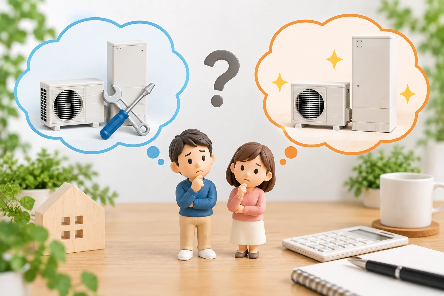 エコキュートの交換前に修理を検討すべき基準