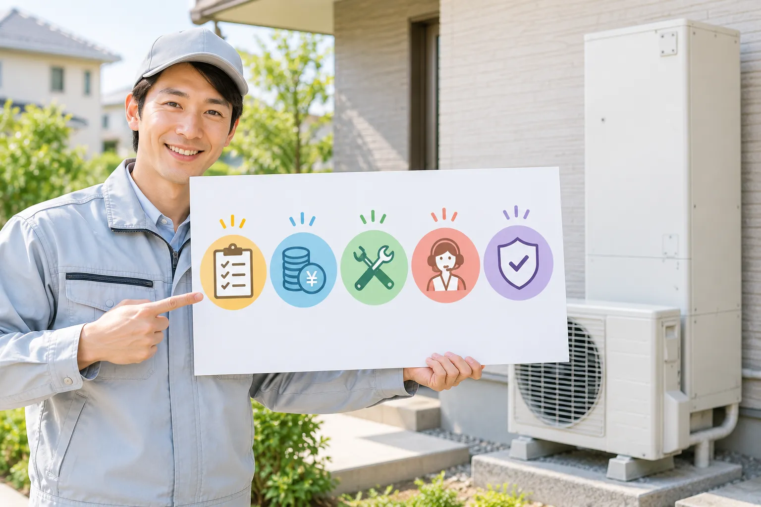 エコキュートの交換はどこに頼む？交換業者を選ぶ5つのポイント