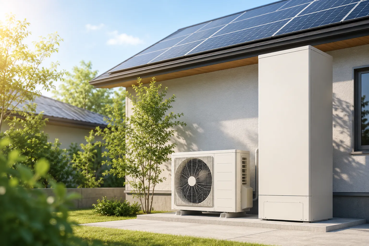 おひさまエコキュートとは？太陽光発電システムと連携する給湯器