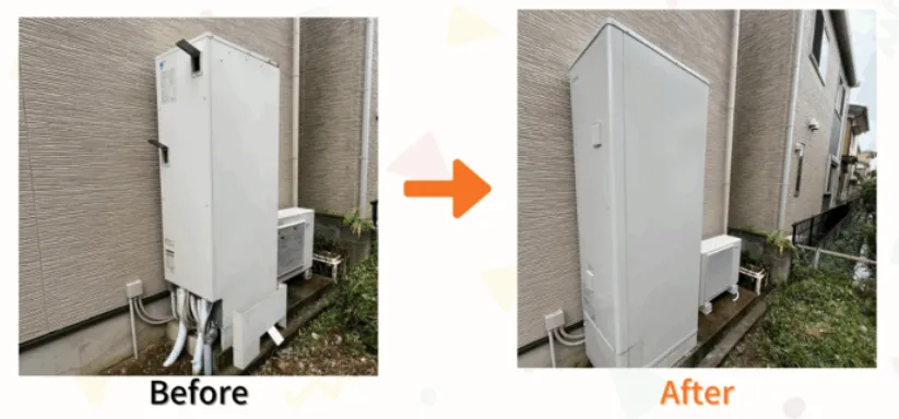 エコキュート交換の施工実績