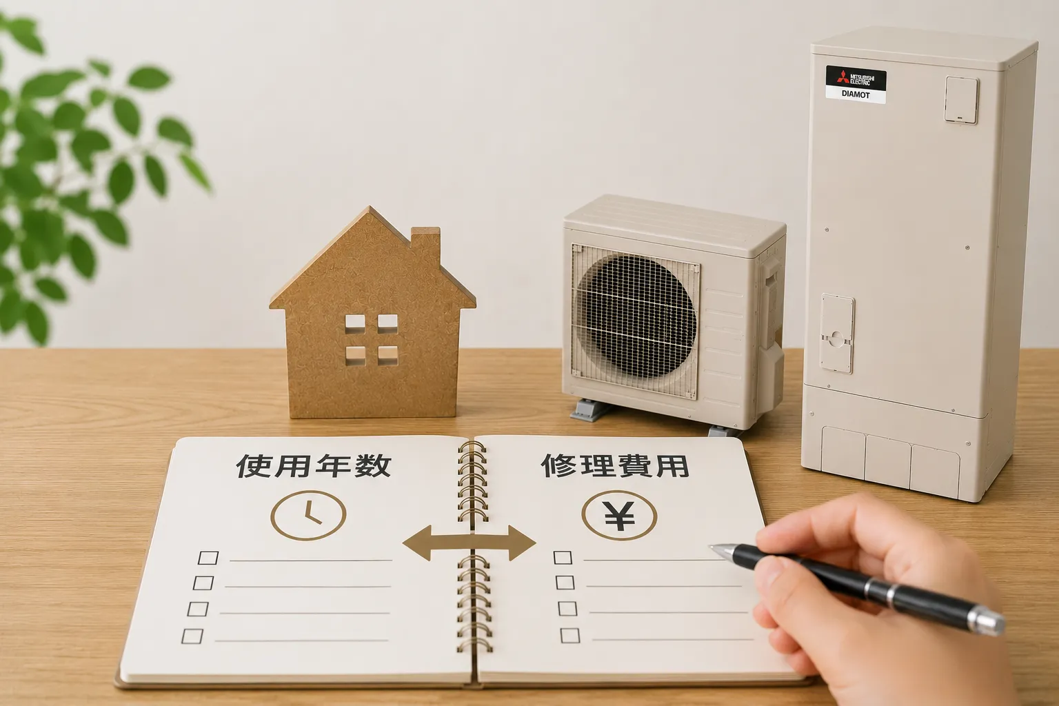 まとめ|三菱電機製エコキュートは使用年数と修理費用を比較して判断しよう