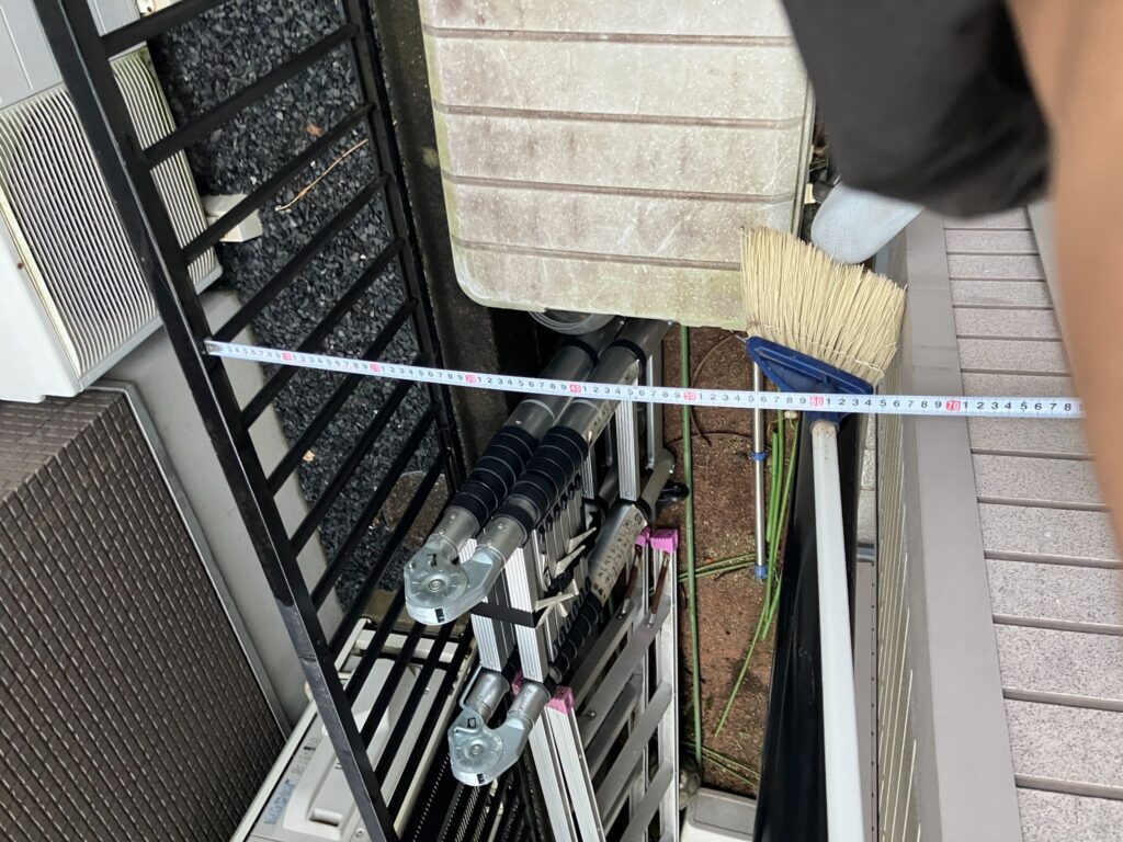 搬入スペースの確認
