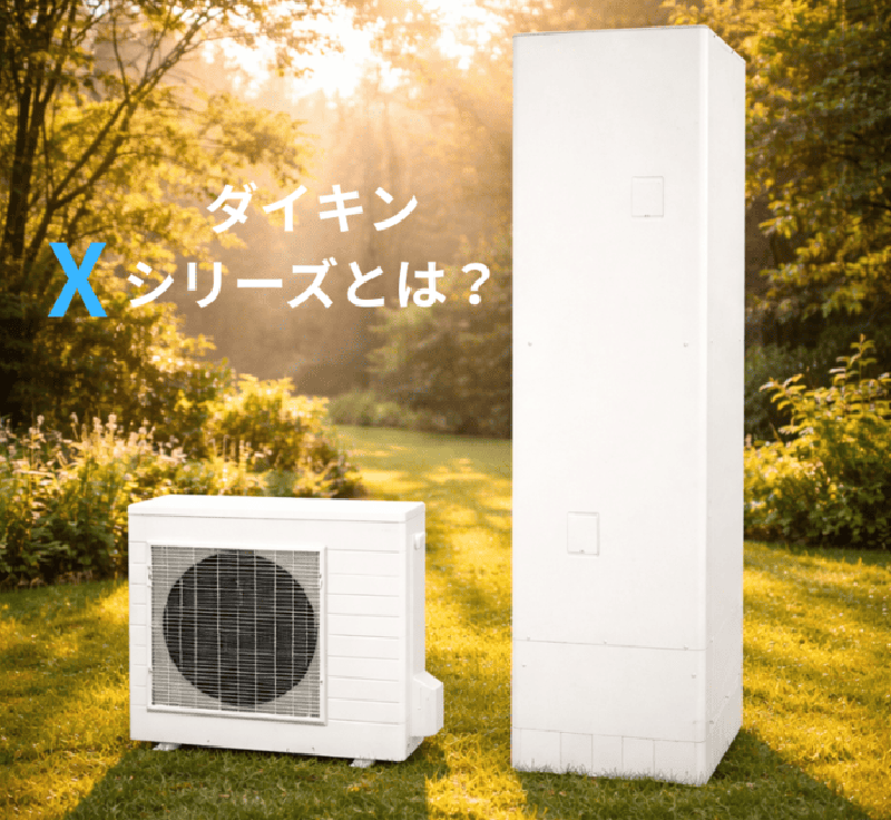 ダイキンエコキュートXシリーズとは？型番（EQX37ZFVなど）や違い・価格を解説