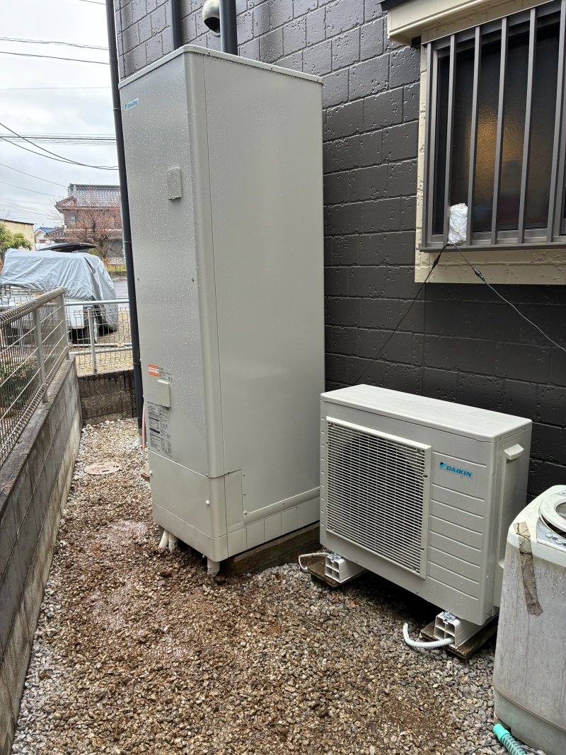 エコキュート交換後